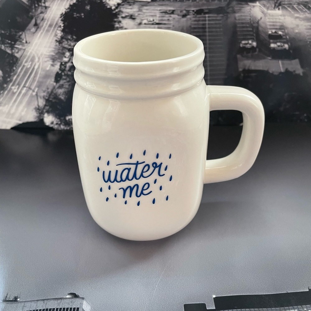 Ceramic Mason Jar Mug - Picture 6 of 7